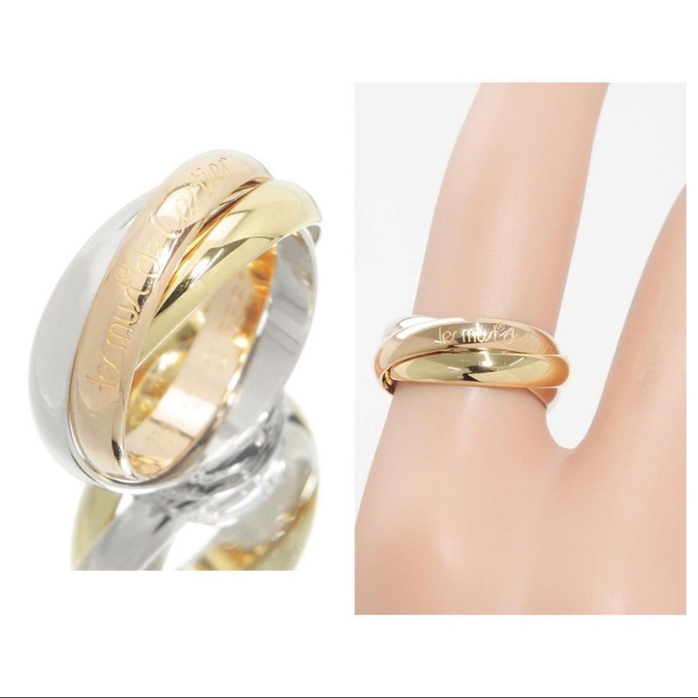 Authentic Trinity Ring size 5